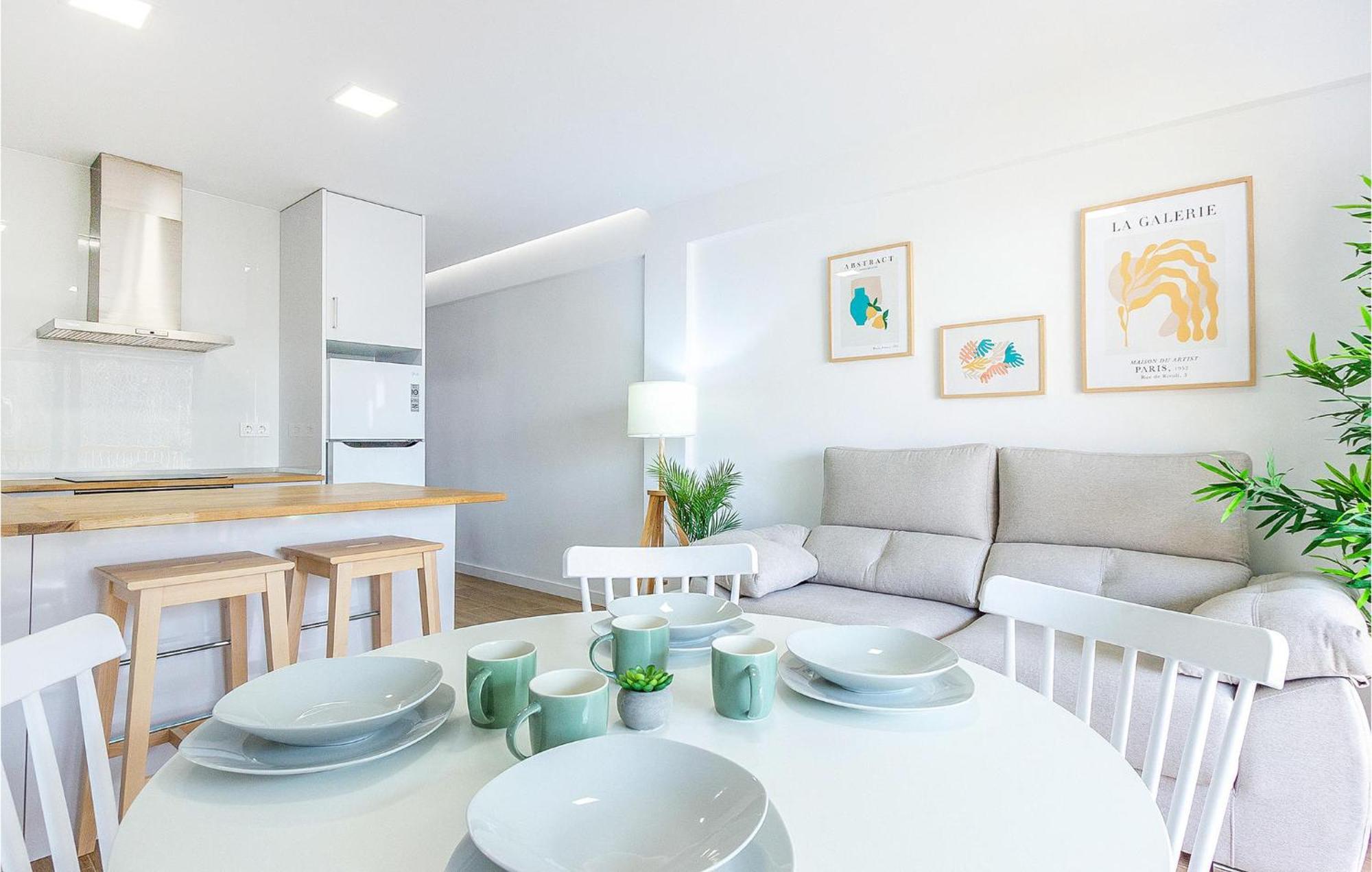 Lovely Apartment In Santa Pola With Kitchen Eksteriør bilde